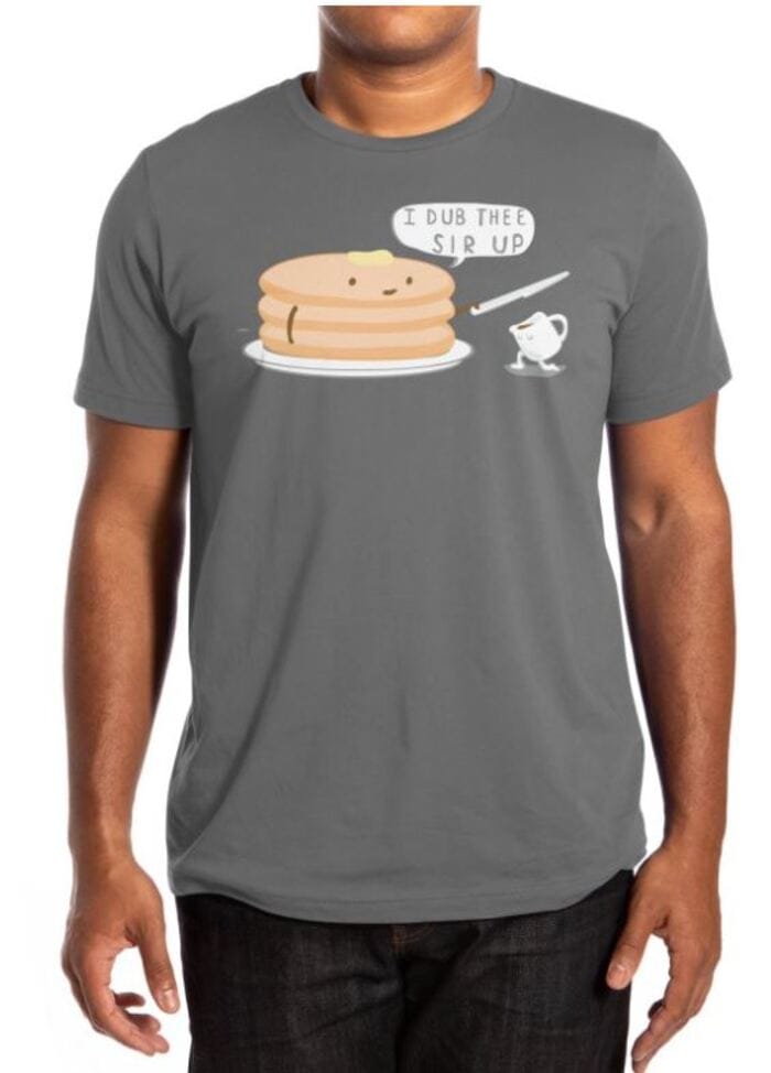 Pancake Puns - I dub thee sir up