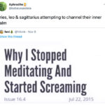 Sagittarius Memes - meditation