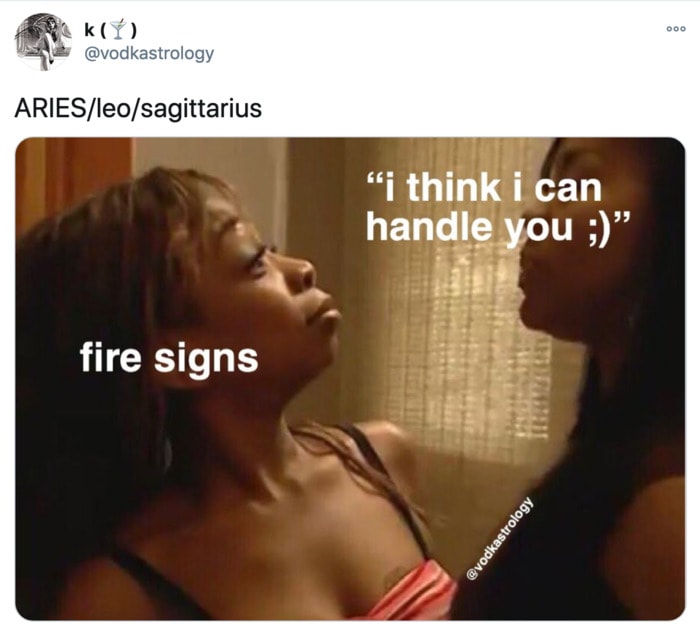Sagittarius Memes - fire signs