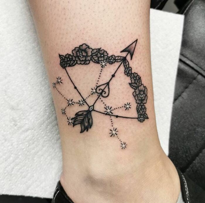19 Sagittarius Tattoos to Show Off Your Fiery Personality - Let's Eat Cake