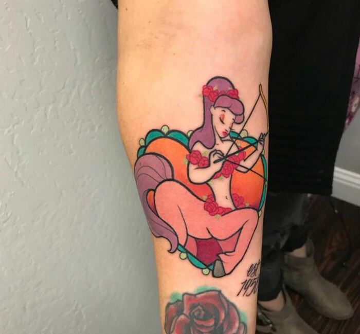 Sagittarius Tattoos - Fantasia centaur