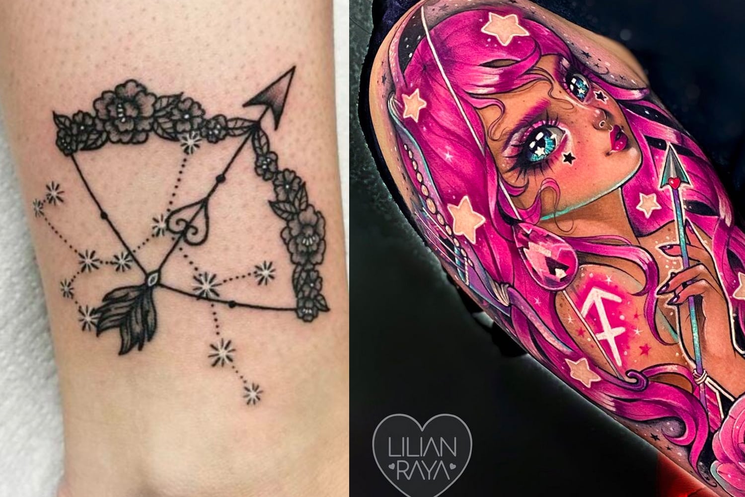 19 Sagittarius Tattoos to Show Off Your Fiery Personality - Let's Eat Cake