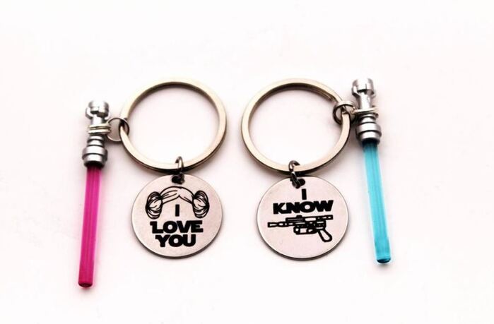 Star Wars Gifts - I love you I know key chain
