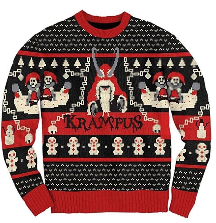 Ugly Christmas Sweaters - Krampus