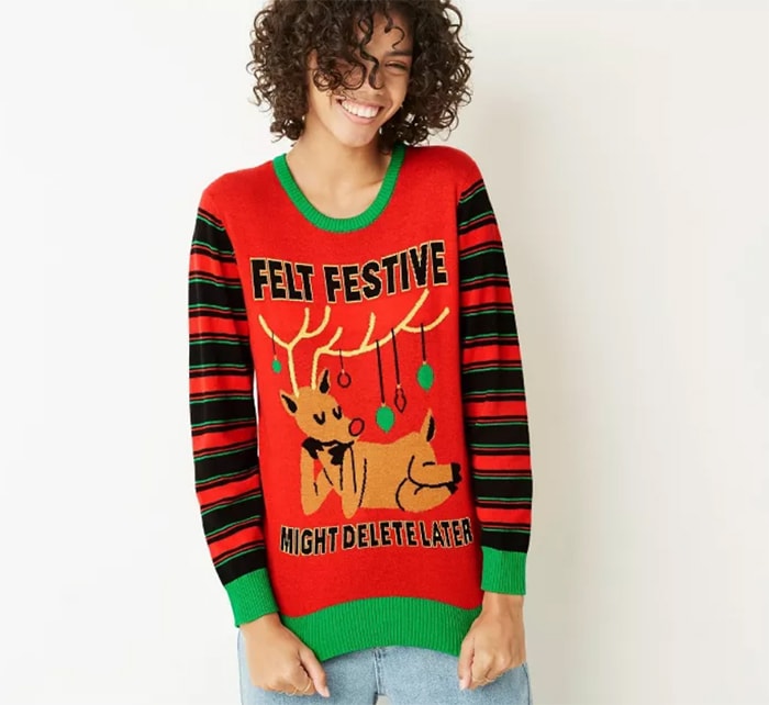 Ugly Christmas Sweaters - Reindeer