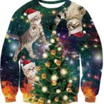 Ugly Christmas Sweaters - Christmas cats