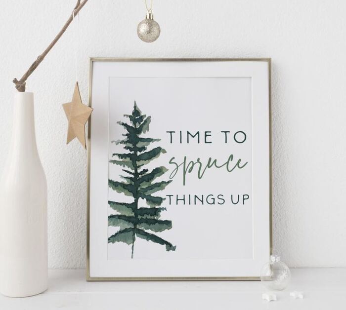 Winter Puns - Time to spruce things up