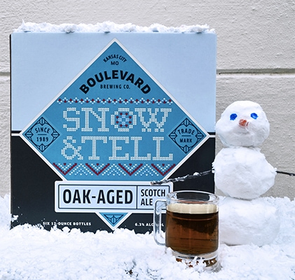 Christmas Beers - Boulevard Snow & Tell