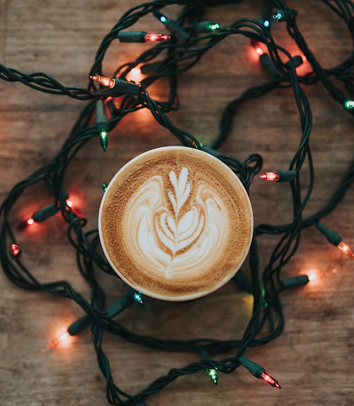 Christmas Captions for Instagram - Latte and Lights