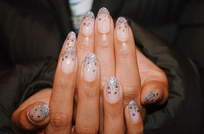 Sparkle nails