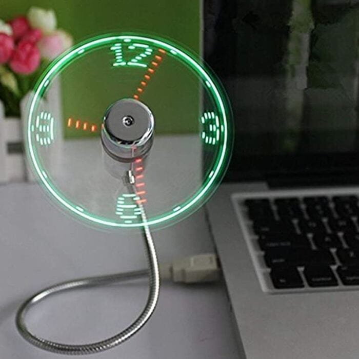 USB Clock and Fan