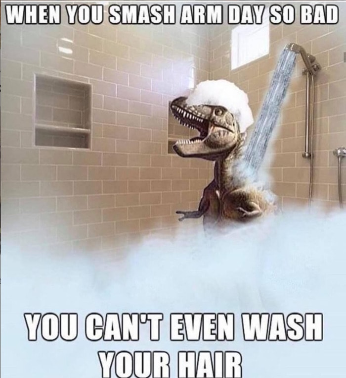 Funny Workout Memes - T Rex