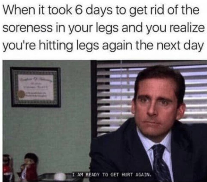Funny Workout Memes - Leg Day The Office