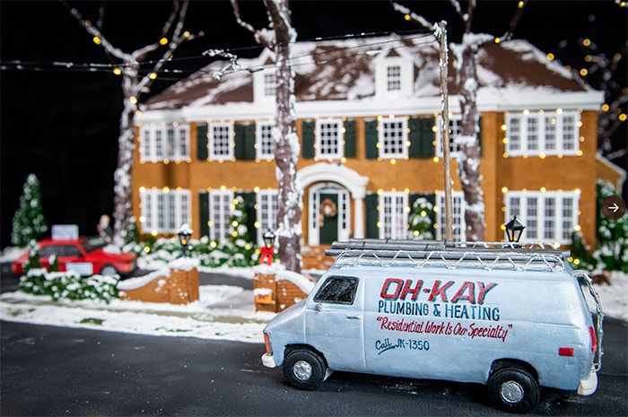 Home Alone House Gingerbread - Oh Kay Van for Marv Harry