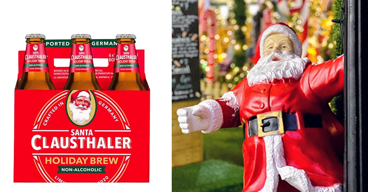 Details about   8"L Velvet Christmas Santa Claus Beer Soda Pop Bottle Drink Party Carrier Bag 