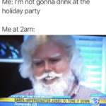 Santa Memes - Partying Too Hard