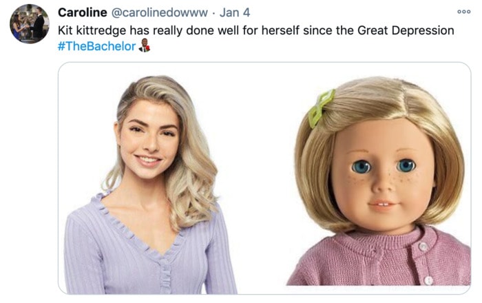 The Bachelor Tweets - Kit