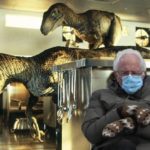 Bernie Sitting Memes - Dinosaurs
