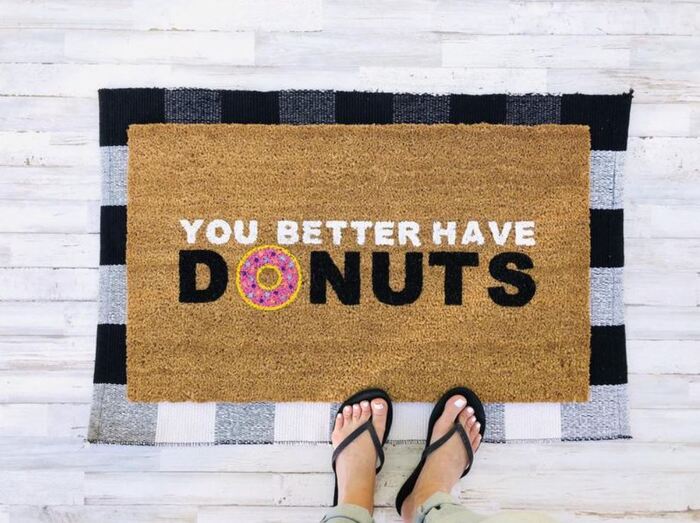 Donut Gift Ideas - Doughnut Doormat