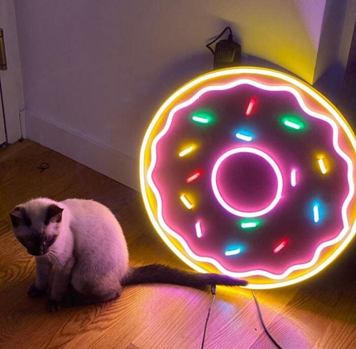 Donut Gift Ideas - Neon Sign