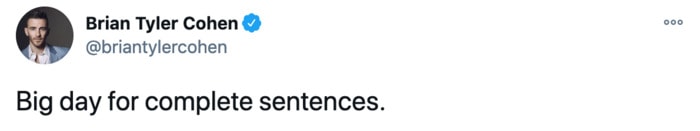 Inauguration Day Tweets Memes - Word salad complete sentences