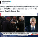 Inauguration Day Tweets Memes - Al Gore moon
