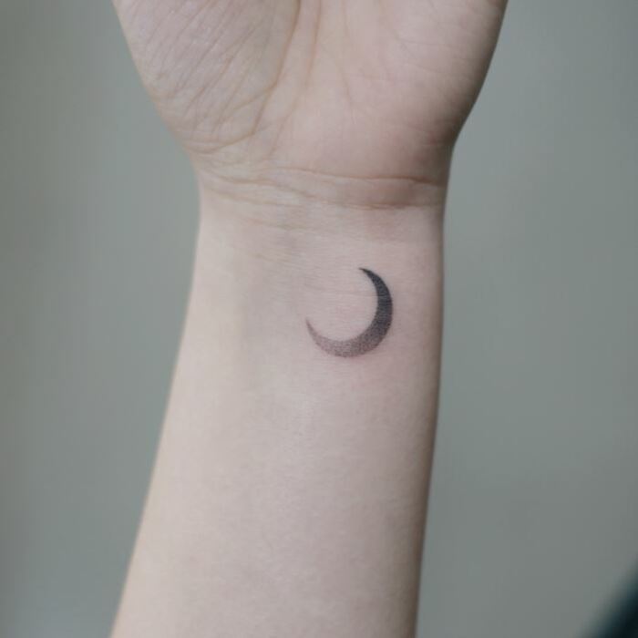 Minimalist Tattoos - Moon