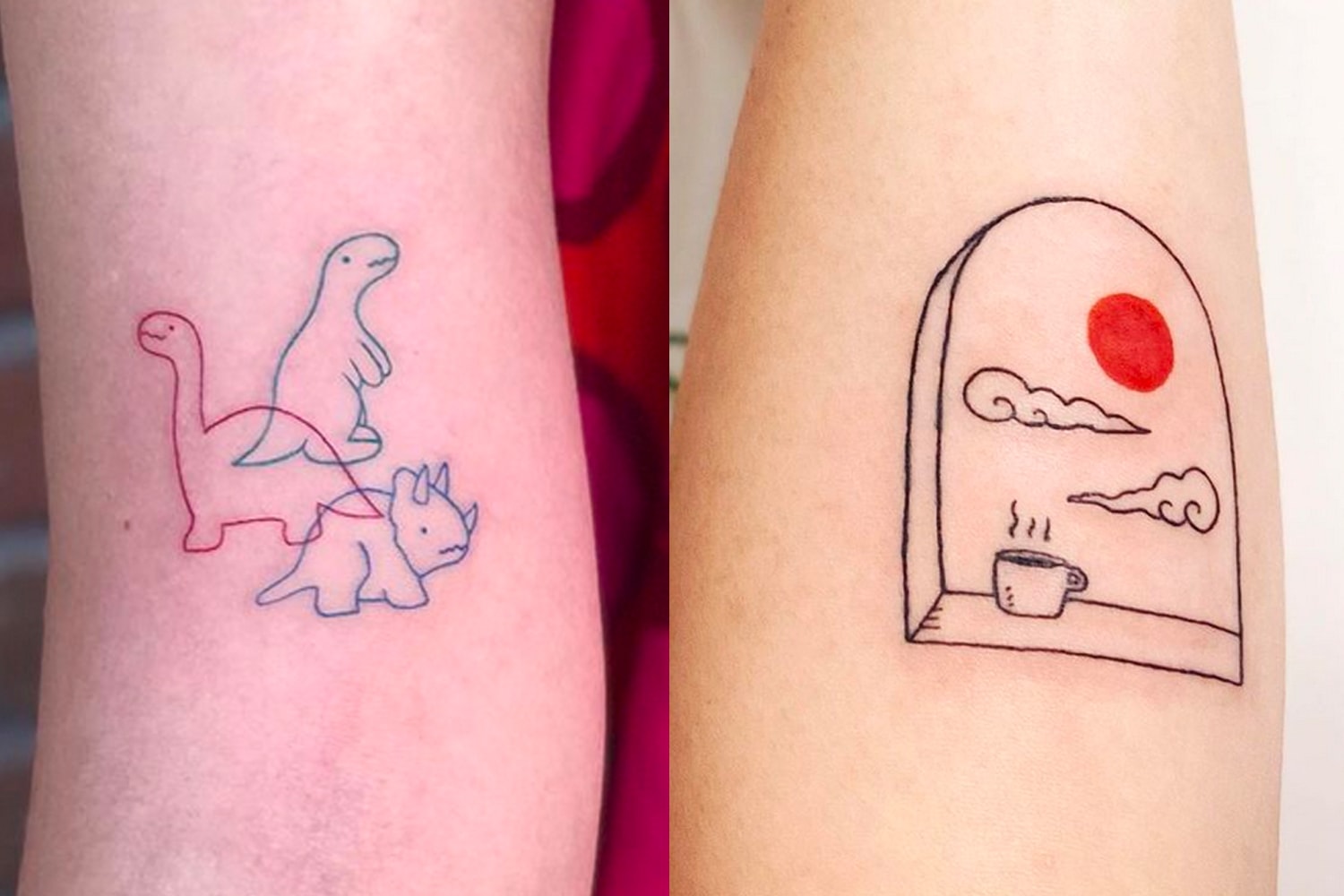 Minimalist Jurassic Park Tattoo Ideas - wide 9