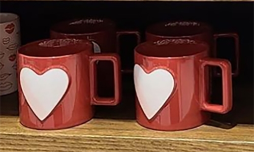 Starbucks Valentine Cups 2021 - Red Mug with Heart