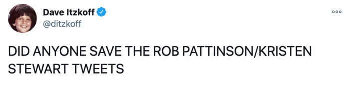 Trump Twitter Ban Tweets - Rob Pattinson