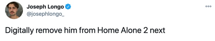 Trump Twitter Ban Tweets - Home Alone 2
