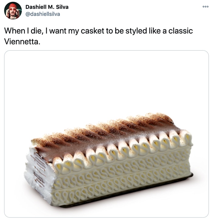 Viennetta Ice Cream Cake - design