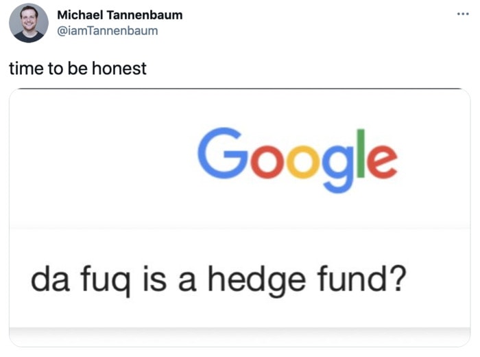 Wall Street Memes - Hedge Fund