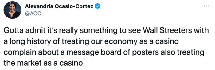 Wall Street Tweets - casino