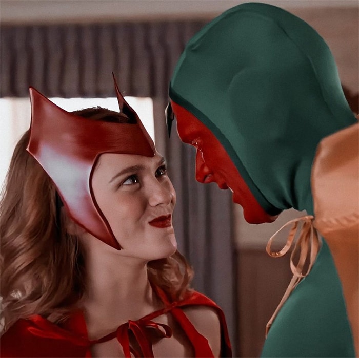 WandaVision Facts and Triva - Scarlet Witch and Vision