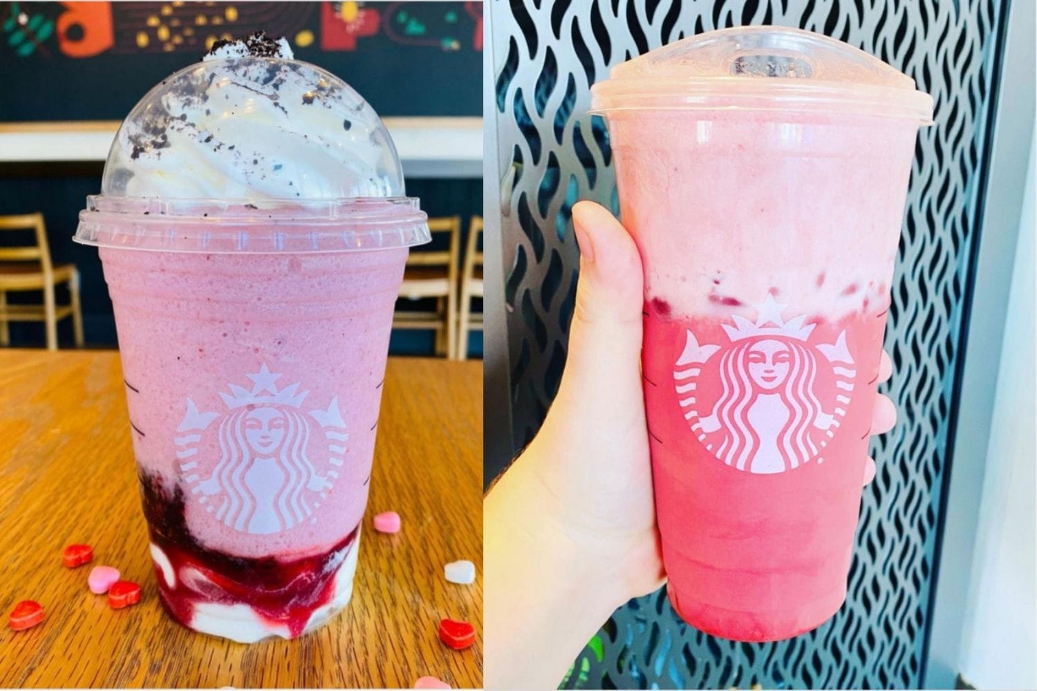 Starbucks Valentine Drinks 2024 caron renelle