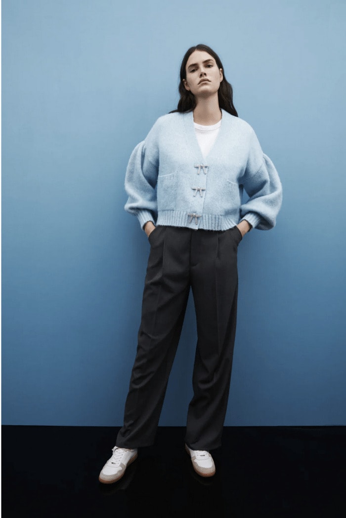 Regencycore Gift Guide - Jewel Bow Cardigan