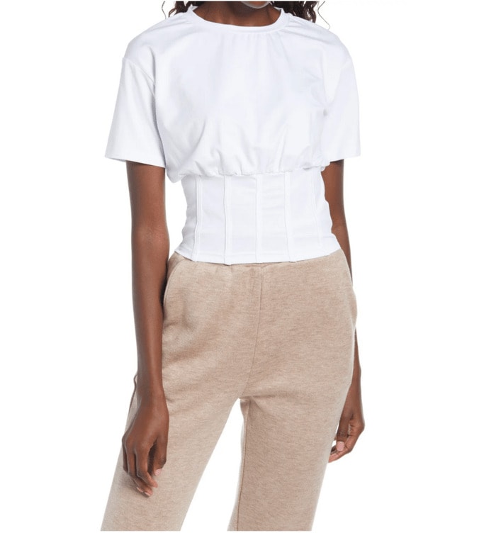Regencycore Gift Guide - Corset T-Shirt
