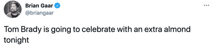 Super Bowl Tweets - tom brady