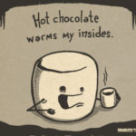 Hot Chocolate Puns - marshmallow