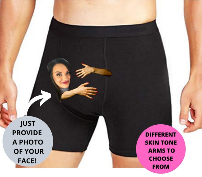 Valentines Day Gifts - flirty custom underwear