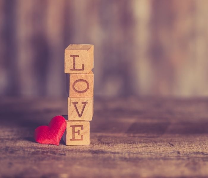 Valentines Day Jokes - love blocks
