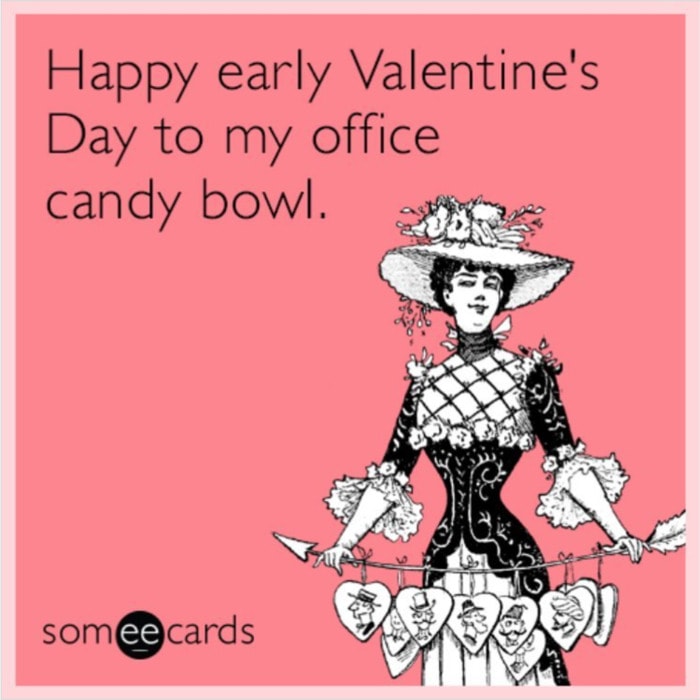 Valentines Day Memes - candy bowl