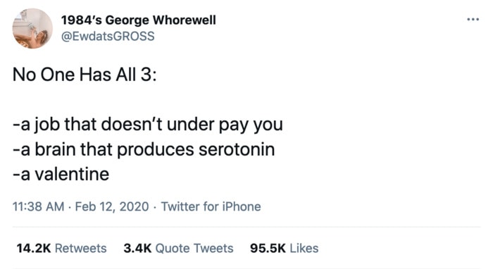Valentines Day Memes - serotonin