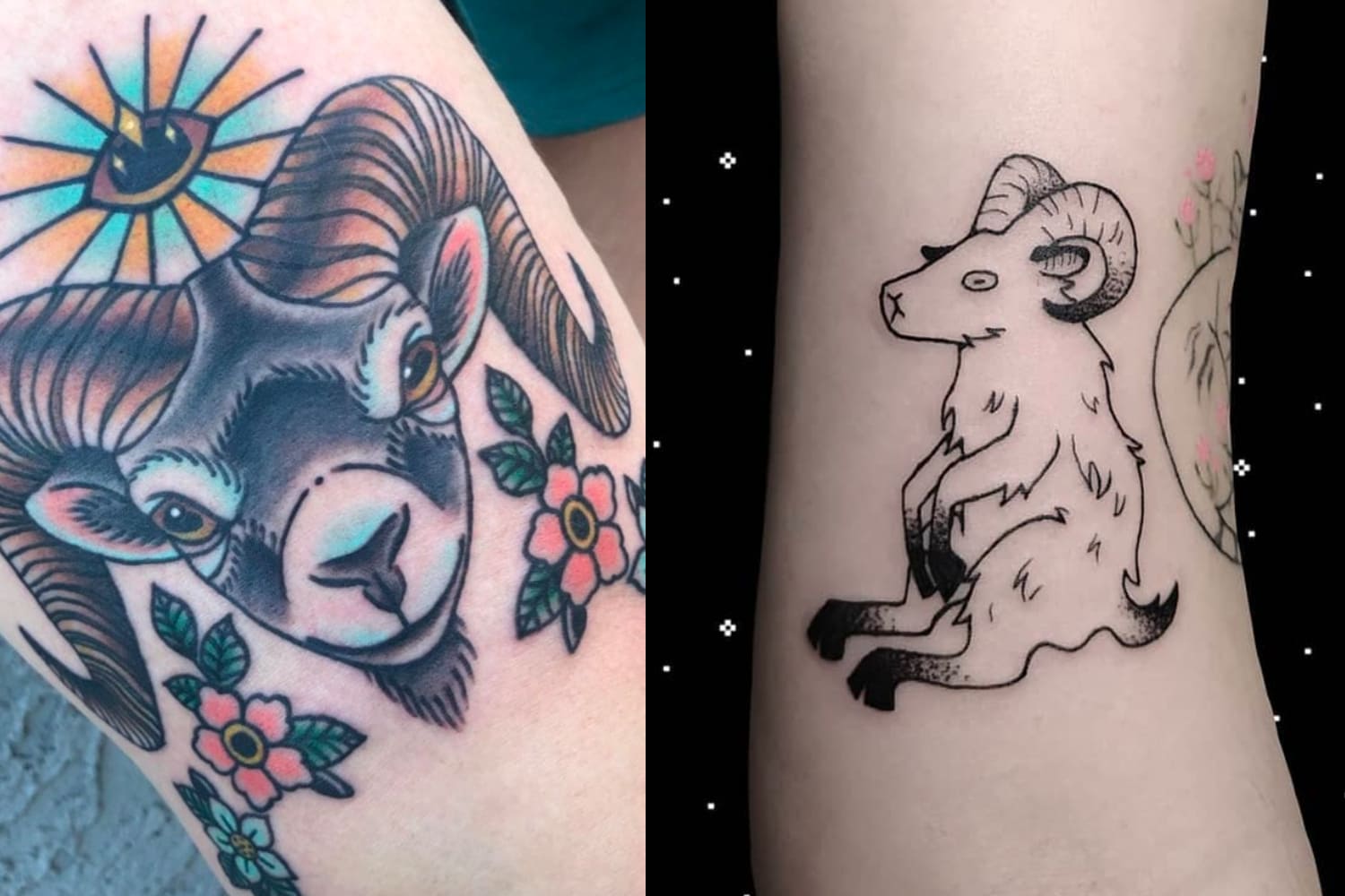 Aries Tattoos to Show Off Your Fiery Passion - Let's Eat Cake