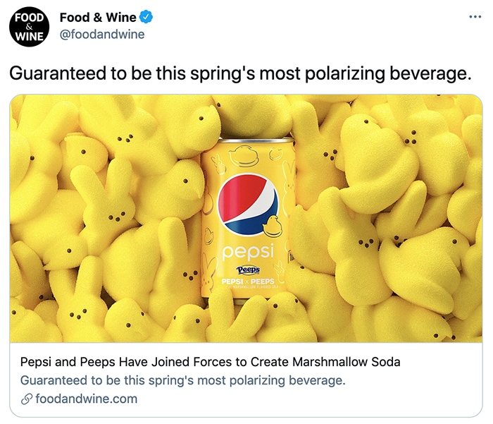 Peeps Pepsi - polarizing