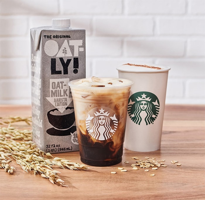 Starbucks Oat Milk Latte - Oatly