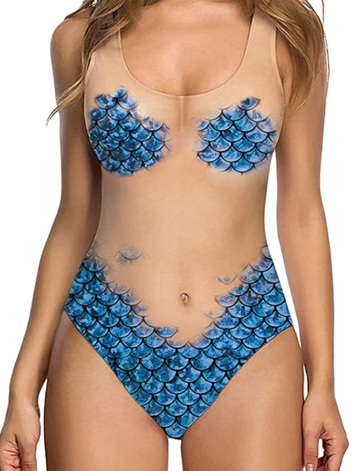 Best Swimsuits 2021 - Raisevern mermaid bikini one piece