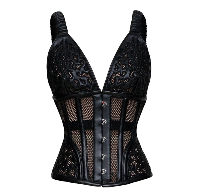 Corset Roundup - Caged Diva underbust corset black