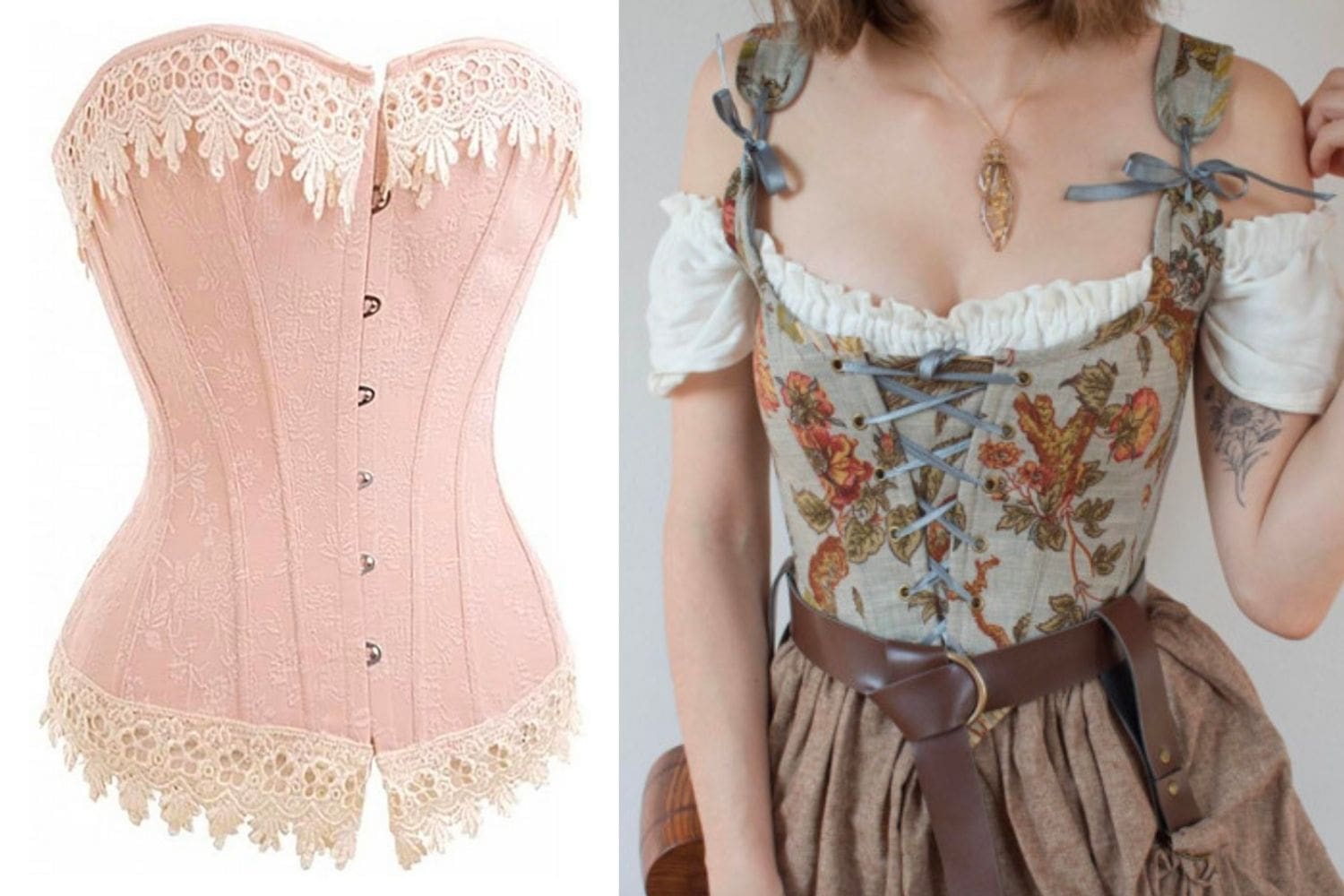 15 Pretty Corsets for the Bridgerton. cottagecore corset dress. 